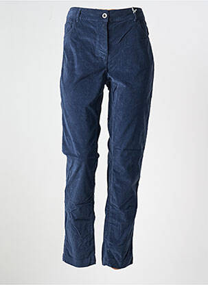 Pantalon slim stretch taille normale bleu 7 SEASONS femme