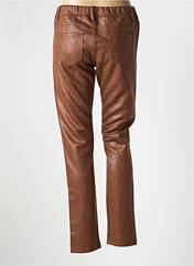 Jegging marron QUATRE VINGT JOURS pour femme seconde vue