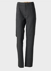 Pantalon slim gris QUATRE VINGT JOURS pour femme seconde vue
