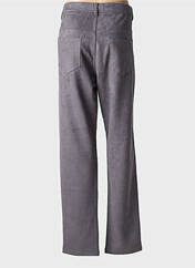 Pantalon slim gris QUATRE VINGT JOURS pour femme seconde vue