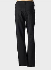 Pantalon slim noir QUATRE VINGT JOURS pour femme seconde vue
