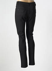 Pantalon slim noir QUATRE VINGT JOURS pour femme seconde vue