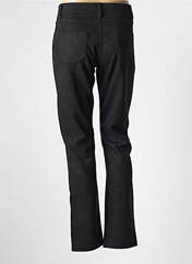 Pantalon slim noir QUATRE VINGT JOURS pour femme seconde vue