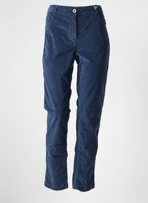 Pantalon slim stretch taille normale bleu 7 SEASONS femme