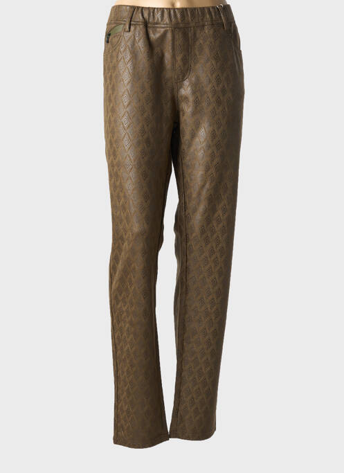 Jegging vert QUATRE VINGT JOURS pour femme