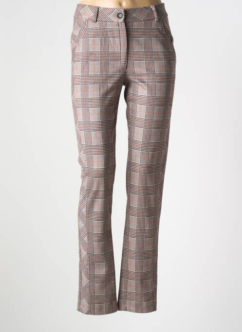 Pantalon slim marron MERI & ESCA pour femme