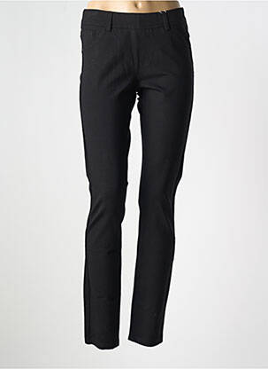 Jegging tissage jersey taille normale noir QUATRE VINGT JOURS femme