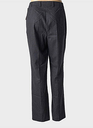 Pantalon droit fermeture zippée sous rabat boutonné taille normale gris RICHY femme