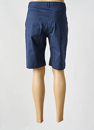 Bermuda tissage popeline bleu CONCEPT K femme