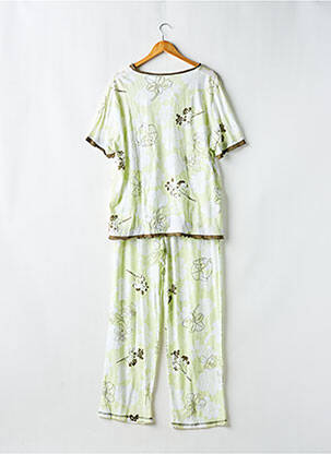 Pyjama tissage jersey vert EGATEX femme