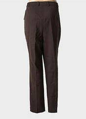 Pantalon droit marron RICHY pour femme seconde vue