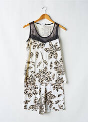 Pyjama beige EGATEX pour femme seconde vue