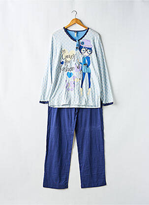 Pyjama bleu SENORETTA pour femme