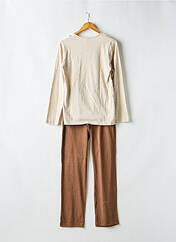 Pyjama marron SENORETTA pour femme seconde vue