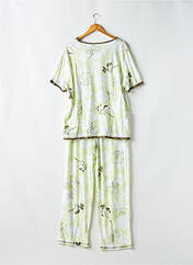 Pyjama vert EGATEX pour femme seconde vue
