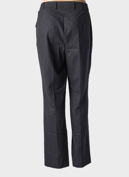 Pantalon droit fermeture zippée sous rabat boutonné taille normale gris RICHY femme