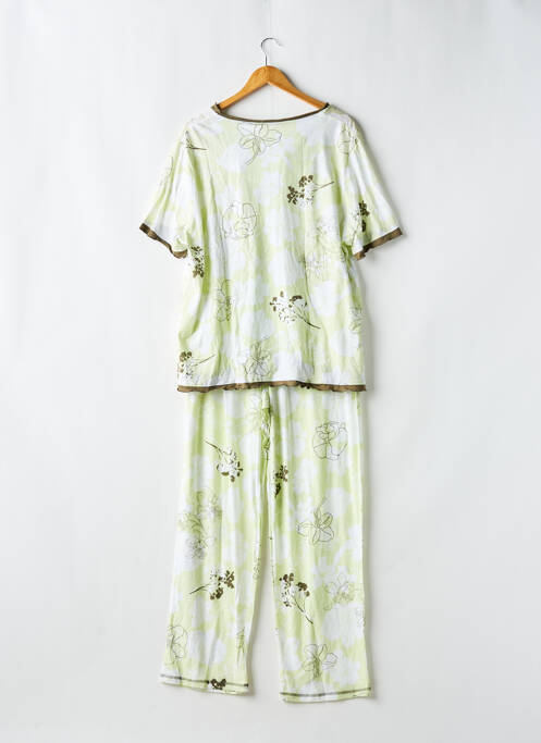 Pyjama tissage jersey vert EGATEX femme
