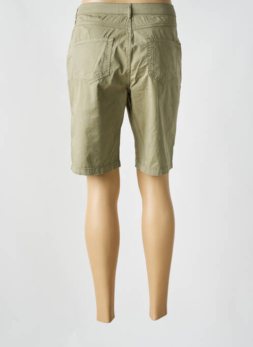 Bermuda vert GUY DUBOUIS pour femme