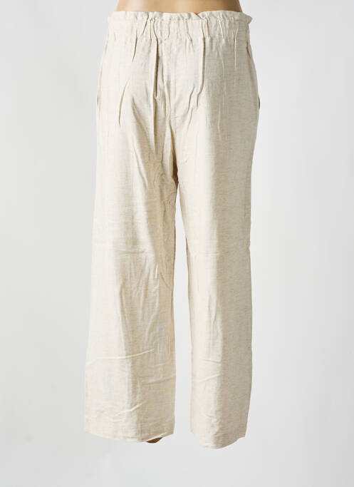 Pantalon droit beige MERI & ESCA pour femme