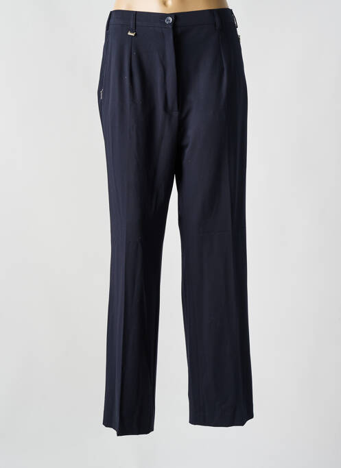 Pantalon droit bleu RICHY pour femme