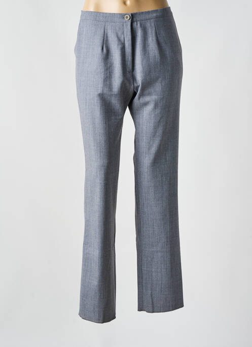 Pantalon droit gris GRIFFON pour femme