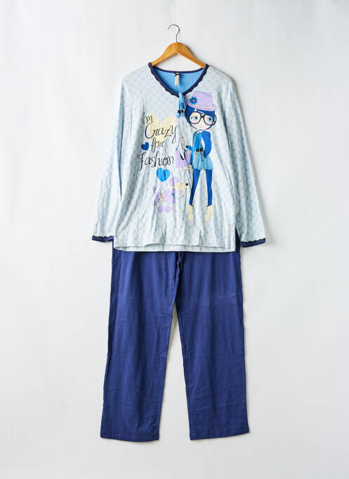 Pyjama bleu SENORETTA pour femme