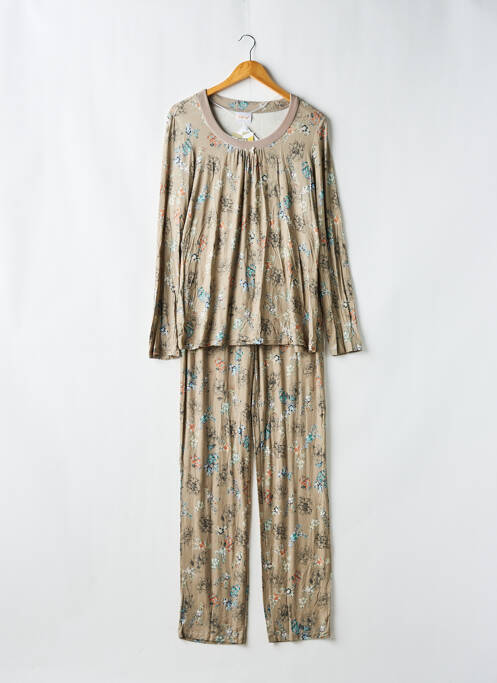Pyjama marron EGATEX pour femme