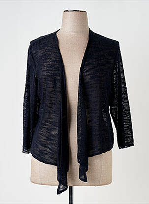 Gilet manches longues coupe cintrée noir GRIFFON femme