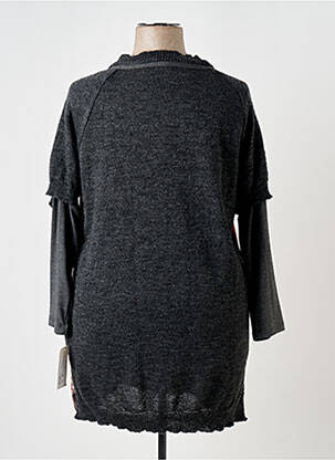 Tunique manches longues col rond gris MERI & ESCA femme