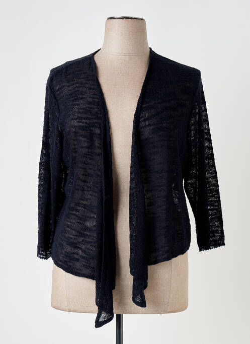 Gilet manches longues coupe cintrée noir GRIFFON femme