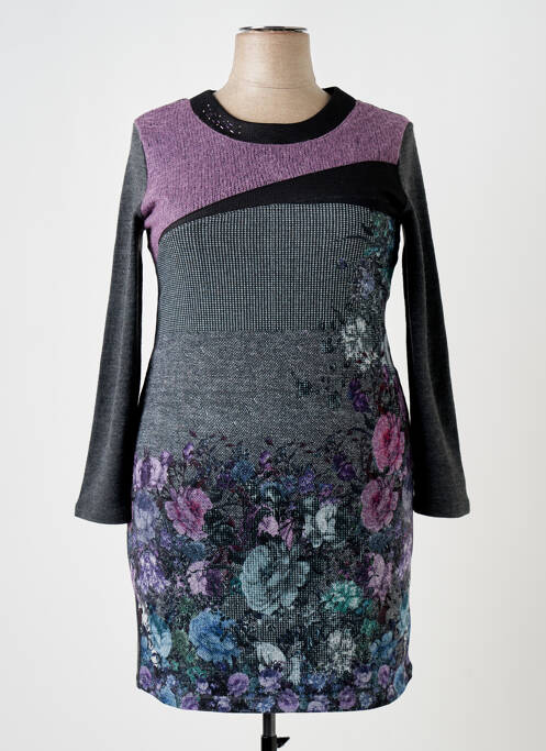 Robe pull gris VICCIO BARCELONA pour femme