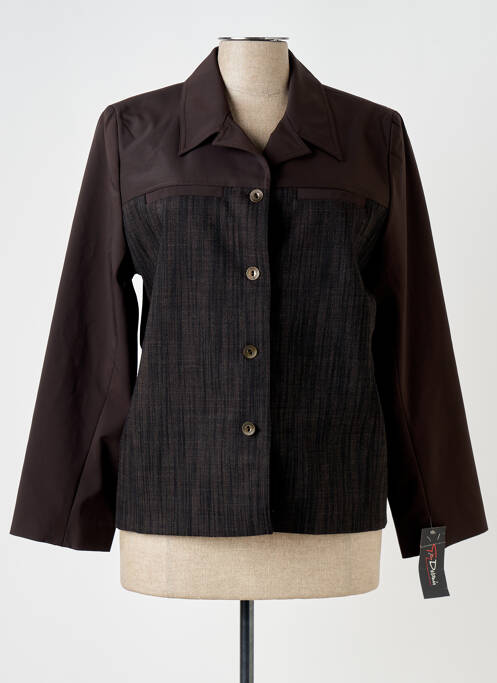 Veste casual marron GUY DUBOUIS pour femme