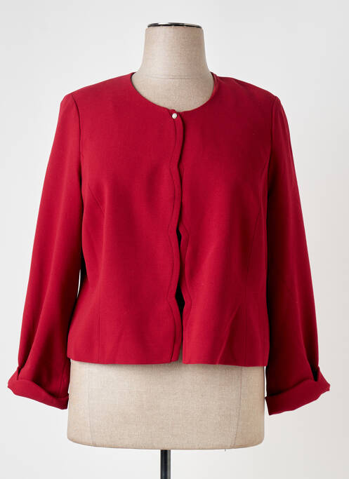 Veste casual rouge GUY DUBOUIS pour femme