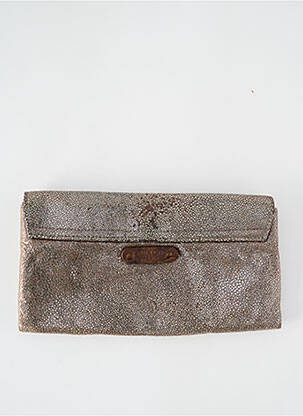 Pochette multipoches marron ABACO femme