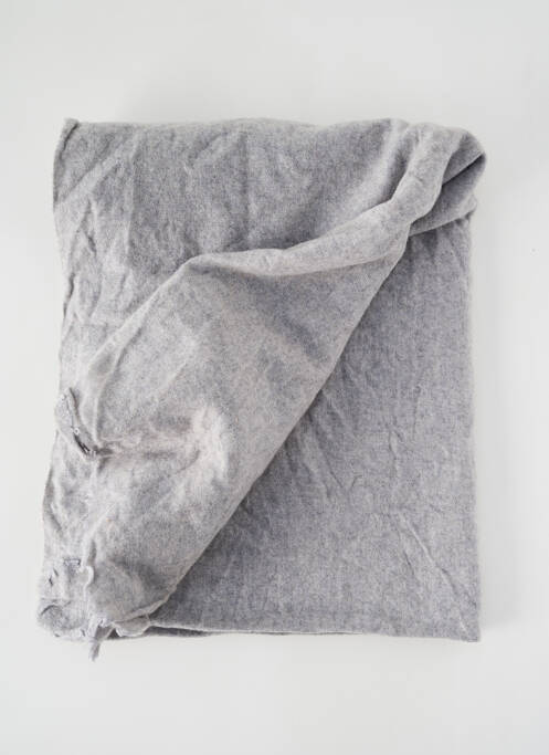 Echarpe gris SANS MARQUE femme