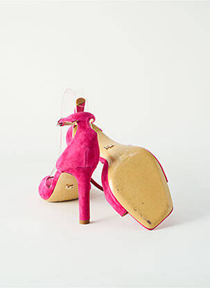 Sandales/nu pieds fermeture boucle(s) talon de 7 à 9cm rose LOLA CRUZ femme