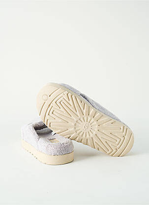 Mules/sabots bout ouvert talon de 4 à 6cm gris UGG femme