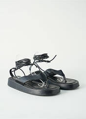 Tongs noir NA-KD pour femme seconde vue