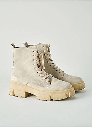 Bottines/boots nubuck talon de 4 à 6cm gris STEVE MADDEN femme