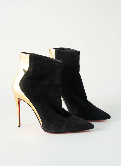 Bottines/Boots noir CHRISTIAN LOUBOUTIN pour femme