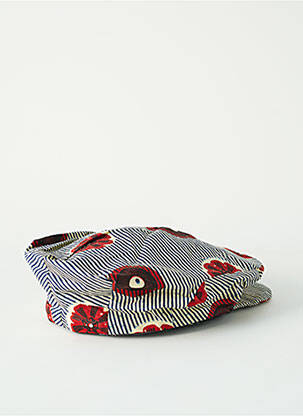 Casquette tissage popeline bleu BAZARA'PAGNE femme