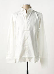 Chemise manches longues coupe cintrée blanc GREGE CREATION homme