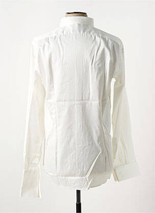 Chemise manches longues coupe cintrée blanc GREGE CREATION homme