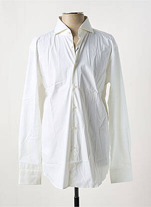 Chemise manches longues coupe cintrée blanc HUGO BOSS homme