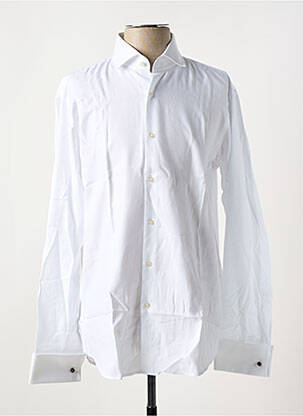 Chemise manches longues blanc HUGO BOSS pour homme
