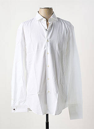 Chemise manches longues blanc HUGO BOSS pour homme