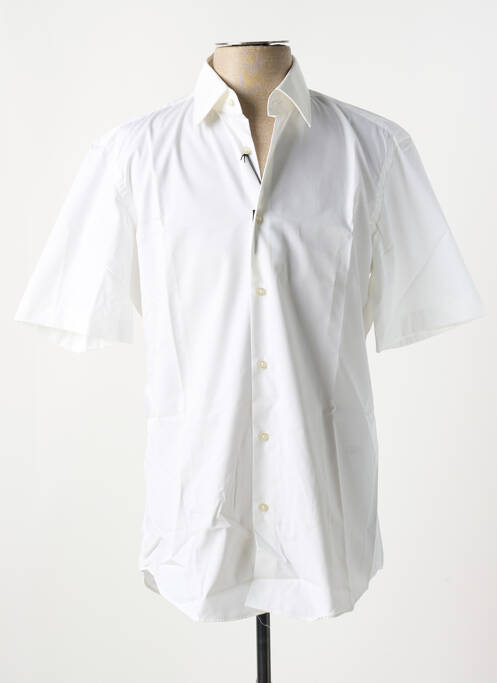 Chemise manches courtes blanc HUGO BOSS pour homme
