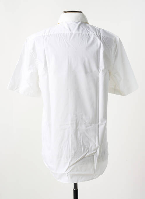 Chemise manches courtes blanc HUGO BOSS pour homme