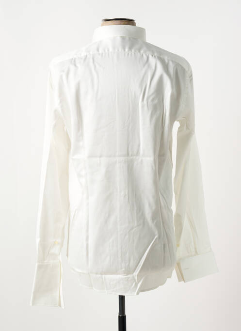 Chemise manches longues blanc GREGE CREATION pour homme