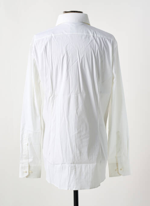 Chemise manches longues blanc HUGO BOSS pour homme